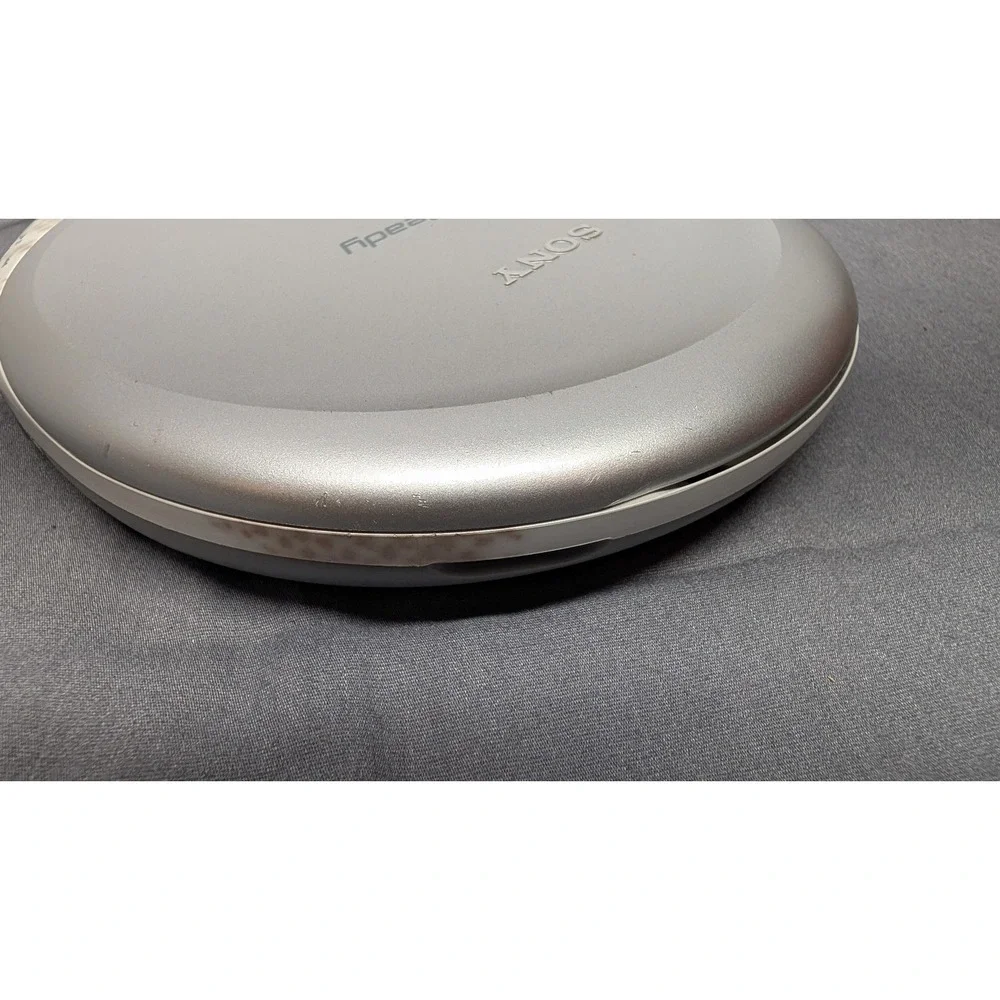 Sony CD Walkman D-EJ368CK Silver Portable Player Bundle G-Protection Car Ready
